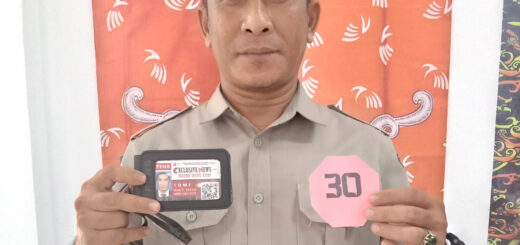 Pimpinan Umum media Exclusive News, Tomi, S.Pd.,M.E., menghadiri Technical Meeting, pada hari Selasa, 18 Agustus 2026, di Gedung Galeri Prestasi Kabupaten Sanggau.